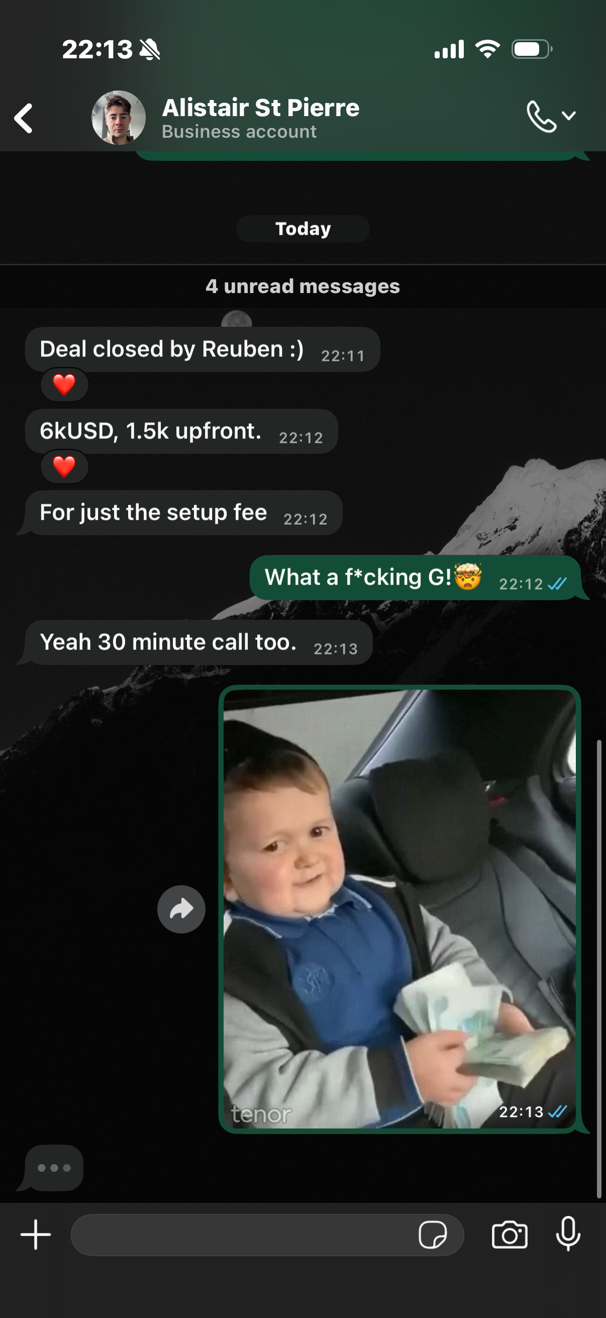 Client win