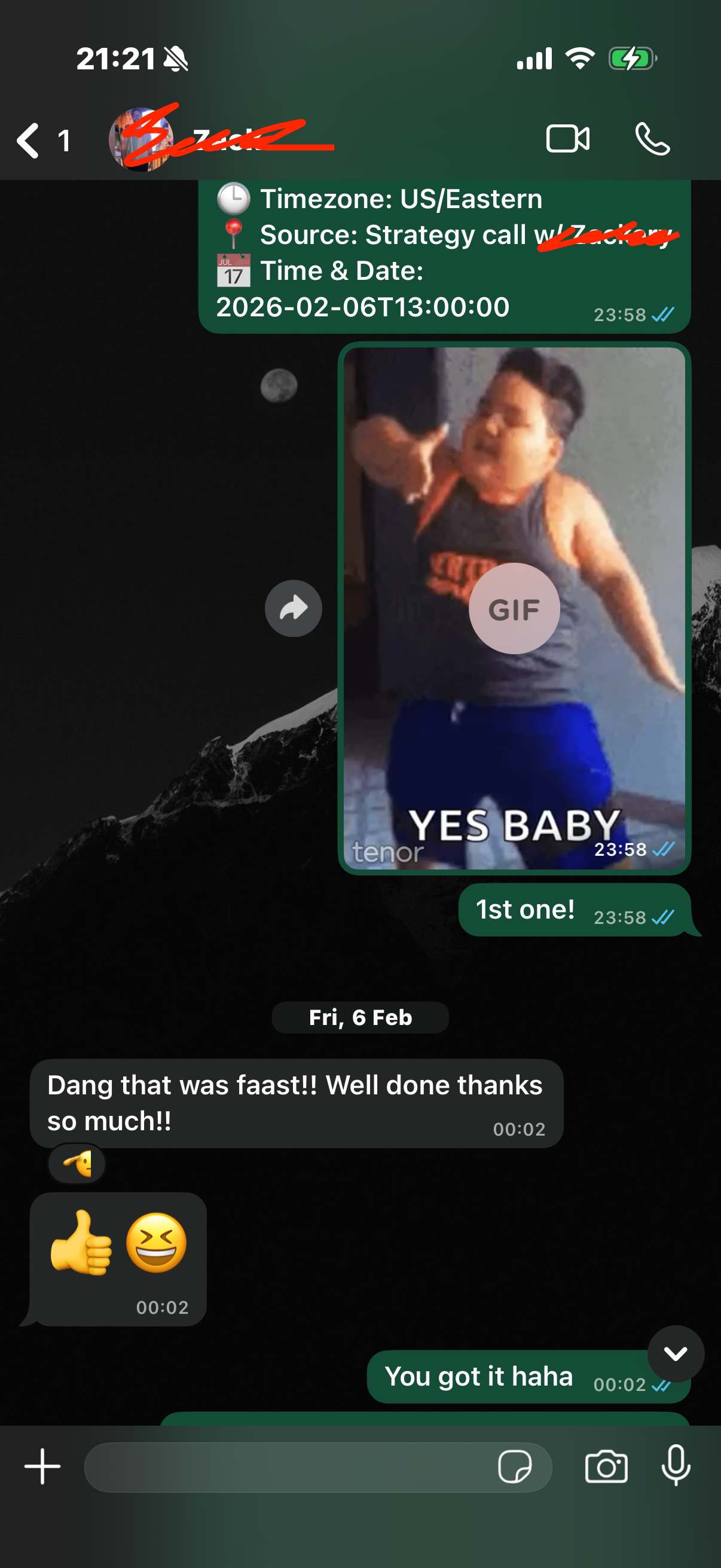 Client win